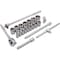 Dynamic Tools 1/2" Drive 22 Piece 6 Point Std, SAE Socket Set, 3/8" - 1-5/16" D018008 - alternate 1